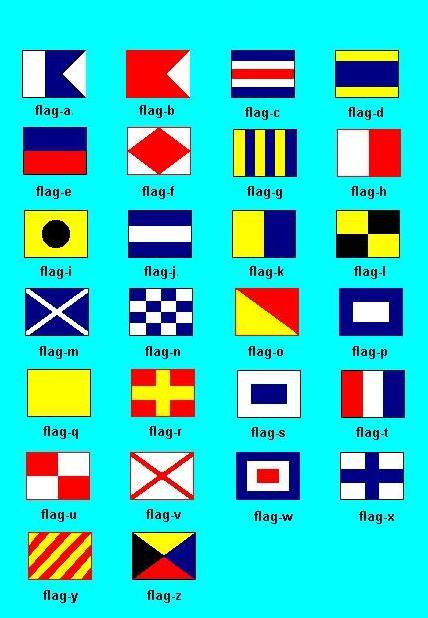 Letter Flags